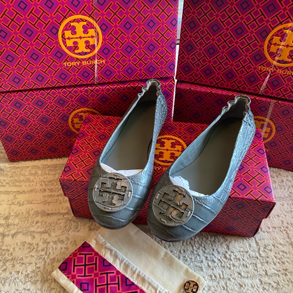 Tory Burch MINNIE Travel Ballet Flats